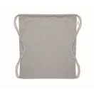 Saculet cu snur, 2410E23043, Everestus, 37 x 41 cm, Bumbac, Gri