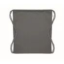Saculet cu snur, 2410E23046, Everestus, 37 x 41 cm, Bumbac, Gri piatra