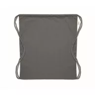   Saculet cu snur, 2410E23046, Everestus, 37 x 41 cm, Bumbac, Gri piatra