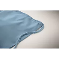   Saculet cu snur, 2410E23047, Everestus, 37 x 41 cm, Bumbac, Albastru petrol