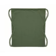   Saculet cu snur, 2410E23050, Everestus, 37 x 41 cm, Bumbac, Verde inchis