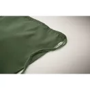 Saculet cu snur, 2410E23050, Everestus, 37 x 41 cm, Bumbac, Verde inchis