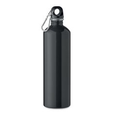   Sticla de apa 750 ml, 2410E23632, Everestus, ø6.5 x 25 cm, Otel, Negru