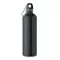 Sticla de apa 750 ml, 2410E23632, Everestus, ø6.5 x 25 cm, Otel, Negru