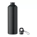 Sticla de apa 750 ml, 2410E23632, Everestus, ø6.5 x 25 cm, Otel, Negru