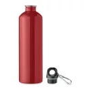 Sticla de apa 750 ml, 2410E23634, Everestus, ø6.5 x 25 cm, Otel, Rosu