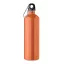Sticla de apa 750 ml, 2410E23633, Everestus, ø6.5 x 25 cm, Otel, Portocaliu