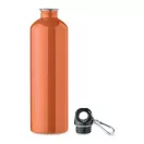 Sticla de apa 750 ml, 2410E23633, Everestus, ø6.5 x 25 cm, Otel, Portocaliu
