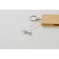   Cablu de incarcare cu breloc, 2502E14463, Everestus, 5.8 x 3.9 x 0.97 cm, Bambus, Natur