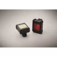   Set lumini reincarcabile, 2502E15884, Everestus, 9 x 4 x 5 cm, ABS, Negru