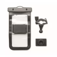   Suport carcasa telefon pentru bicicleta, 2502E15882, Everestus, 21 x 11.3 x 8.8 cm, PVC, Negru