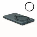 Baterie externa 5000 mAh, 15 W, USB-C, 2502E14953, Everestus, 6.7 x 10.2 x 0.95 cm, Aluminiu, Albastru