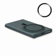   Baterie externa 5000 mAh, 15 W, USB-C, 2502E14953, Everestus, 6.7 x 10.2 x 0.95 cm, Aluminiu, Albastru