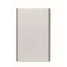 Baterie externa 5000 mAh, 15 W, USB-C, 2502E14954, Everestus, 6.7 x 10.2 x 0.95 cm, Aluminiu, Argintiu mat