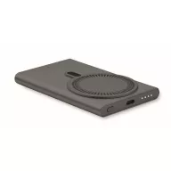   Baterie externa 5000 mAh, 15 W, USB-C, 2502E14956, Everestus, 6.7 x 10.2 x 0.95 cm, Aluminiu, Gri titan
