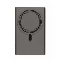  Baterie externa 5000 mAh, 15 W, USB-C, 2502E14956, Everestus, 6.7 x 10.2 x 0.95 cm, Aluminiu, Gri titan