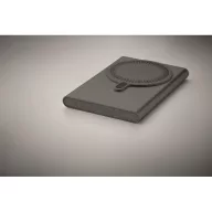   Baterie externa 5000 mAh, 15 W, USB-C, 2502E14956, Everestus, 6.7 x 10.2 x 0.95 cm, Aluminiu, Gri titan