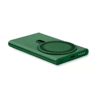   Incarcator wireless 15 W, 2509E16031, Everestus, 6.7x10.2x0.95 cm, Aluminiu, Verde inchis