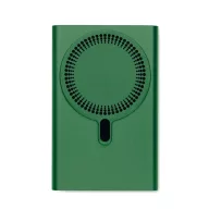   Incarcator wireless 15 W, 2509E16031, Everestus, 6.7x10.2x0.95 cm, Aluminiu, Verde inchis