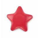 Stea antistres, 2502E15881, Everestus, 7.8 x 7.8 x 3.2 cm, Poliuretan, Rosu