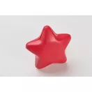 Stea antistres, 2502E15881, Everestus, 7.8 x 7.8 x 3.2 cm, Poliuretan, Rosu