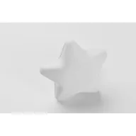   Stea antistres, 2502E15877, Everestus, 7.8 x 7.8 x 3.2 cm, Poliuretan, Alb