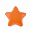 Stea antistres, 2502E15880, Everestus, 7.8 x 7.8 x 3.2 cm, Poliuretan, Portocaliu