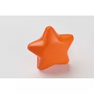   Stea antistres, 2502E15880, Everestus, 7.8 x 7.8 x 3.2 cm, Poliuretan, Portocaliu