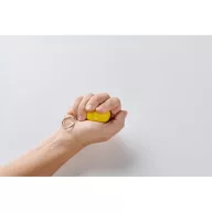   Breloc in forma de minge, 2502E15116, Everestus, ⌀4 cm, Poliuretan, Galben