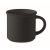Cana 300 ml, 2502E16456, Everestus, ⌀9.1 x 8.4 cm, Ceramica, Negru