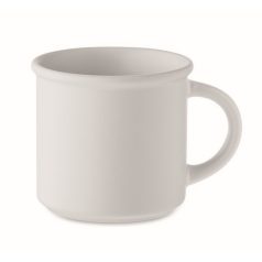  Cana 300 ml, 2502E16453, Everestus, ⌀9.1 x 8.4 cm, Ceramica, Alb