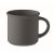 Cana 300 ml, 2502E16455, Everestus, ⌀9.1 x 8.4 cm, Ceramica, Gri piatra