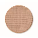 Dop sticla, 2502E16419, Everestus, ⌀2.5 x 3 cm, Lemn, Natur