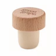   Dop sticla, 2502E16419, Everestus, ⌀2.5 x 3 cm, Lemn, Natur