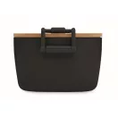 Caserola pranz 700 ml, 2502E14225, Everestus, ⌀18 x 10.5 x 7 cm, Polipropilena, Negru