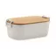 Caserola pranz 700 ml, 2502E14222, Everestus, ⌀18 x 10.5 x 7 cm, Polipropilena, Alb