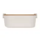 Caserola pranz 700 ml, 2502E14222, Everestus, ⌀18 x 10.5 x 7 cm, Polipropilena, Alb