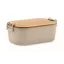 Caserola pranz 700 ml, 2502E14224, Everestus, ⌀18 x 10.5 x 7 cm, Polipropilena, Bej