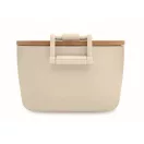 Caserola pranz 700 ml, 2502E14224, Everestus, ⌀18 x 10.5 x 7 cm, Polipropilena, Bej