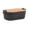 Caserola pranz 700 ml, 2502E14223, Everestus, ⌀18 x 10.5 x 7 cm, Polipropilena, Albastru marin francez