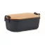 Caserola pranz 700 ml, 2502E14223, Everestus, ⌀18 x 10.5 x 7 cm, Polipropilena, Albastru marin francez