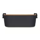 Caserola pranz 700 ml, 2502E14223, Everestus, ⌀18 x 10.5 x 7 cm, Polipropilena, Albastru marin francez