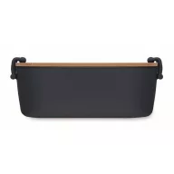   Caserola pranz 700 ml, 2502E14223, Everestus, ⌀18 x 10.5 x 7 cm, Polipropilena, Albastru marin francez