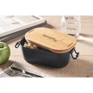   Caserola pranz 700 ml, 2502E14223, Everestus, ⌀18 x 10.5 x 7 cm, Polipropilena, Albastru marin francez