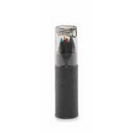   Set 6 creioane, 2502E14402, Everestus, 2.7⌀x 10.4 cm, Lemn, Negru
