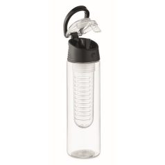   Sticla de apa sport, 500 ml, 2502E15434, Everestus, ⌀6.5 x 24.5 cm, PET, Negru