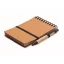 Agenda B7 si Pix, Dictando, 2502E15675, Everestus, 9 x 13 cm, Hartie, Maro