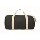 Geanta sport, 2502E15075, Everestus, 49 x 26 x 24 cm, Bumbac, Negru