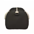 Geanta sport, 2502E15075, Everestus, 49 x 26 x 24 cm, Bumbac, Negru