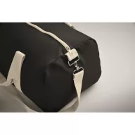   Geanta sport, 2502E15075, Everestus, 49 x 26 x 24 cm, Bumbac, Negru